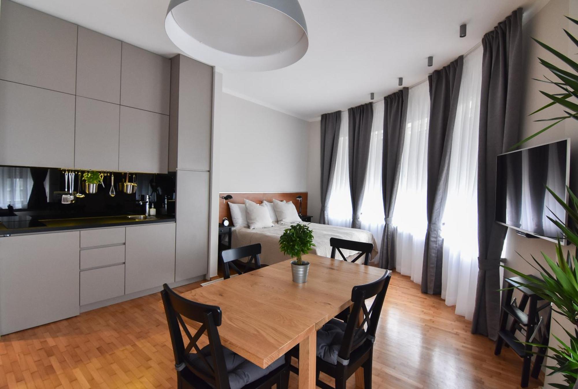 Karlo Main Square Apartments Zagreb Luaran gambar